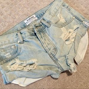 One teaspoon denim shorts